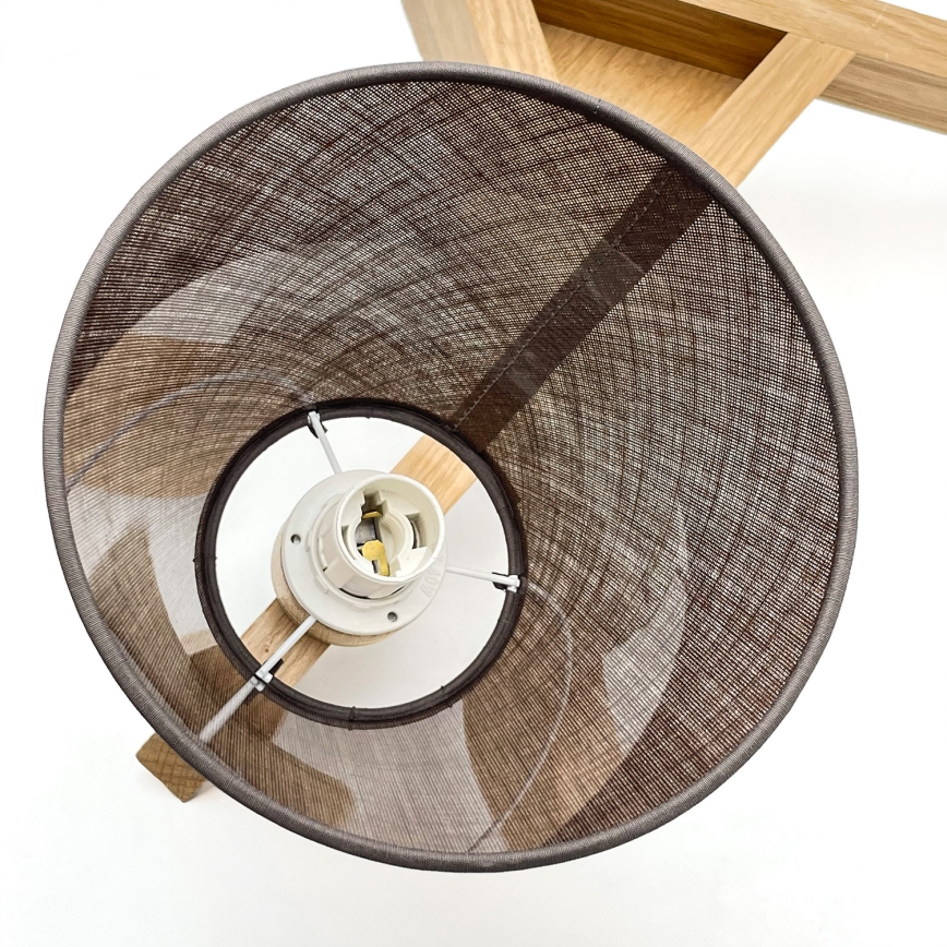 Brilagi - LED  Surface-mounted chandelier ANTHONY 3xE14/40W/230V oak/brown