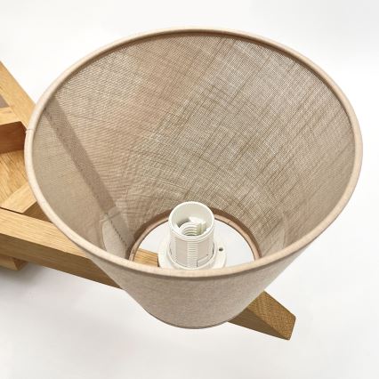 Brilagi - LED  Surface-mounted chandelier ANTHONY 5xE14/40W/230V oak