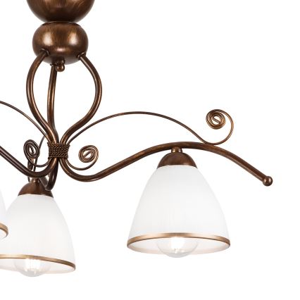 Brilagi - LED Surface-mounted chandelier ANTICO 3xE27/60W/230V bronze patina
