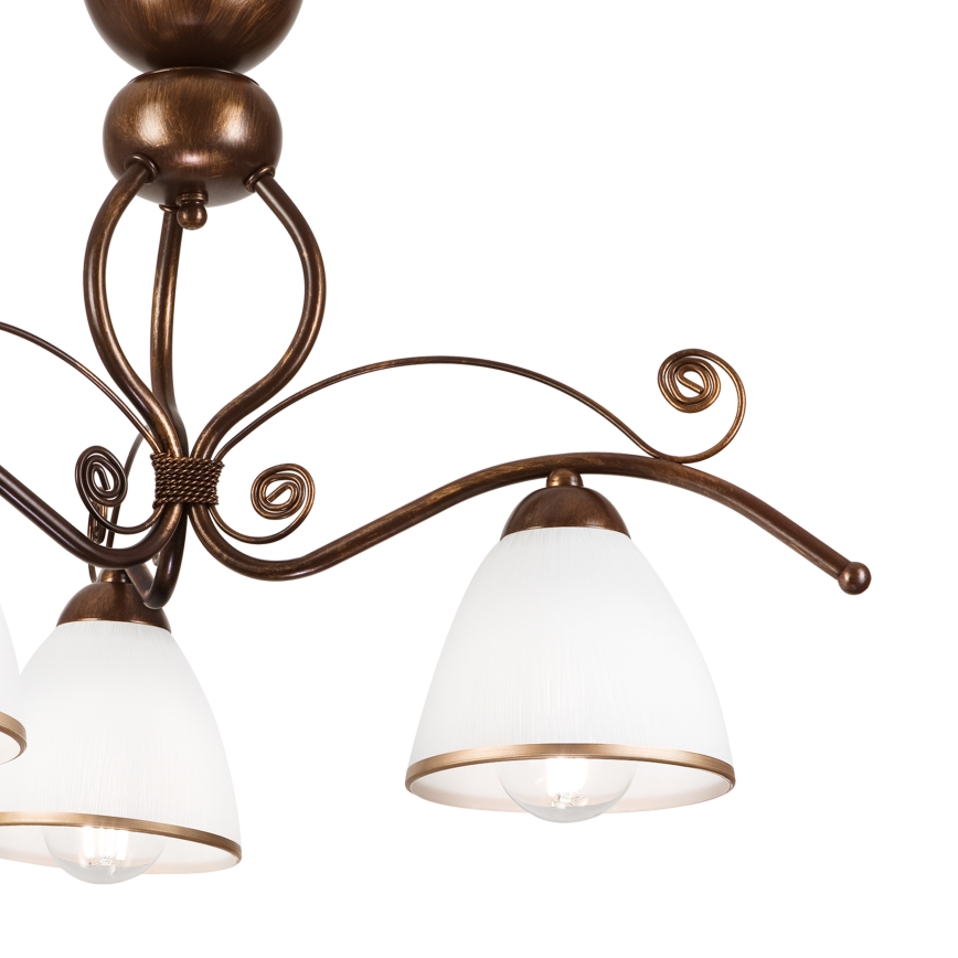 Brilagi - LED Surface-mounted chandelier ANTICO 3xE27/60W/230V bronze patina