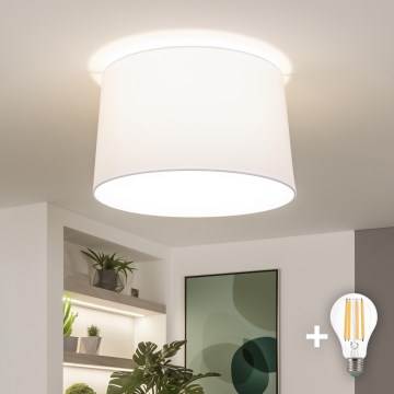 Brilagi - LED Surface-Mounted Chandelier CERIA 1xE27/40W/230V Ø 45 cm white