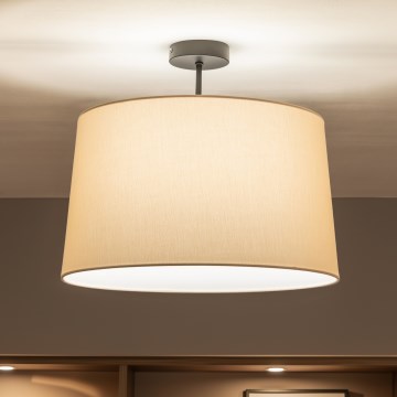 Brilagi - LED Surface-Mounted Chandelier CERIA 1xE27/60W/230V Ø 45 cm black/beige