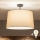 Brilagi - LED Surface-Mounted Chandelier CERIA 1xE27/60W/230V Ø 45 cm black/beige