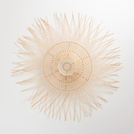 Brilagi - LED Surface-mounted chandelier CERIA BOHO 1xE27/40W/230V diam. 100 cm bamboo/oak