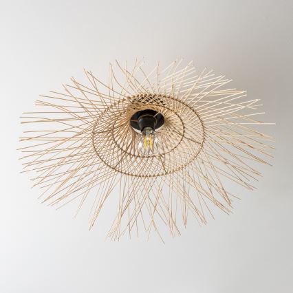 Brilagi - LED Surface-mounted chandelier CERIA BOHO 1xE27/40W/230V Ø 70 cm bamboo