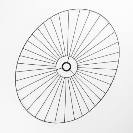 Brilagi - LED Surface-Mounted Chandelier CERIA WIRE 1xE27/40W/230V 60x80 cm Black/Oak