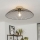 Brilagi - LED Surface-Mounted Chandelier CERIA WIRE 1xE27/40W/230V Ø 60 cm black/oak