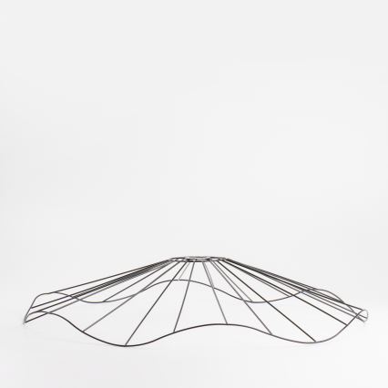 Brilagi - LED Surface-Mounted Chandelier CERIA WIRE 1xE27/40W/230V Ø 80 cm Black/Oak