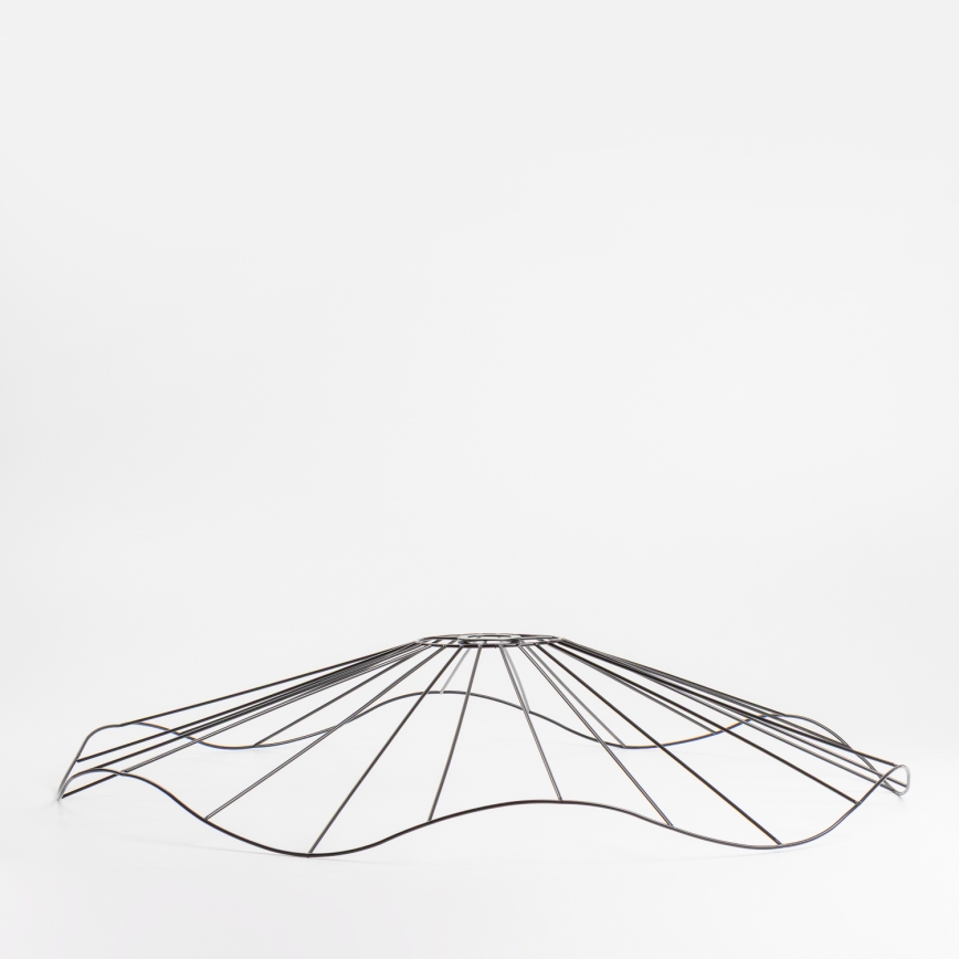 Brilagi - LED Surface-Mounted Chandelier CERIA WIRE 1xE27/40W/230V Ø 80 cm Black/Oak