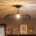 Brilagi - LED Surface-Mounted Chandelier CERIA WIRE 1xE27/60W/230V Ø 60 cm black