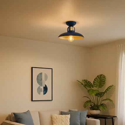 Brilagi - LED Surface-mounted chandelier FLAMENGO 1xE27/60W/230V blue