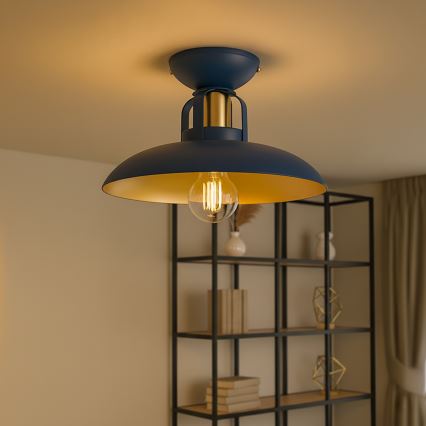 Brilagi - LED Surface-mounted chandelier FLAMENGO 1xE27/60W/230V blue