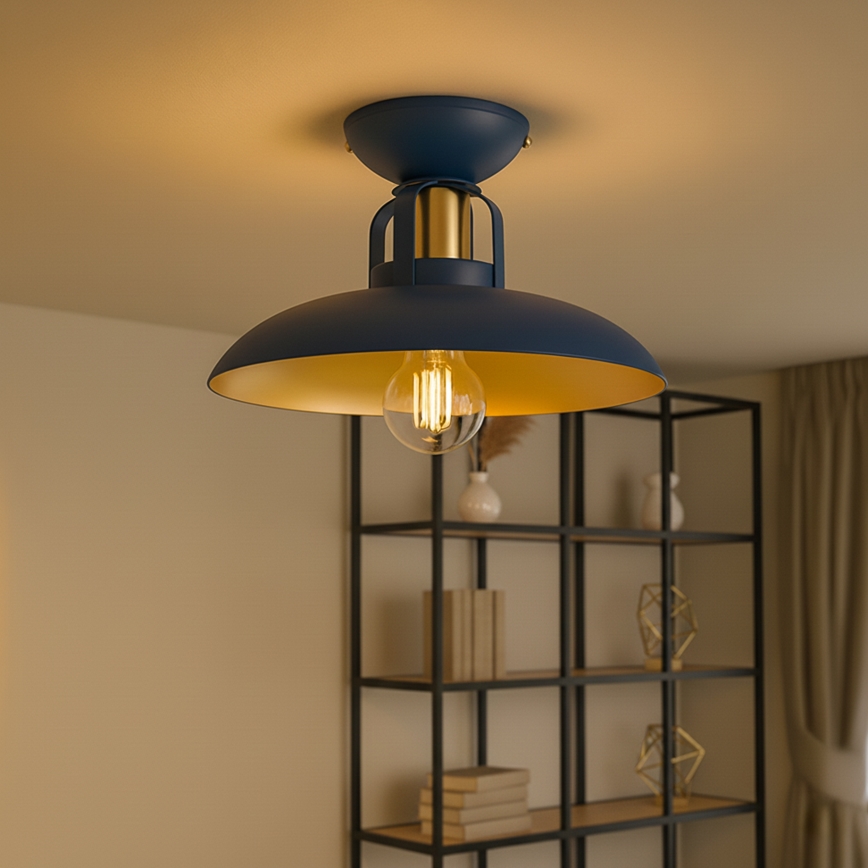 Brilagi - LED Surface-mounted chandelier FLAMENGO 1xE27/60W/230V blue