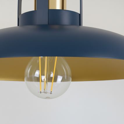 Brilagi - LED Surface-mounted chandelier FLAMENGO 1xE27/60W/230V blue