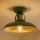 Brilagi - LED Surface-mounted chandelier FLAMENGO 1xE27/60W/230V green