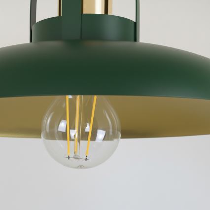 Brilagi - LED Surface-mounted chandelier FLAMENGO 1xE27/60W/230V green