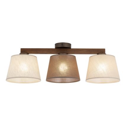 BRILAGI - LED Surface-mounted chandelier LATTE SABIA 3xE27/15W/230V pine/mix