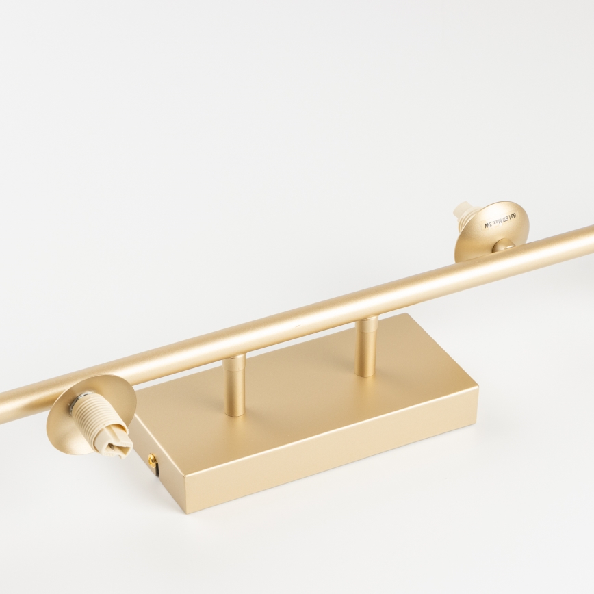 Brilagi - LED Surface-mounted chandelier MILLA 4xG9/3W/230V gold/smoky