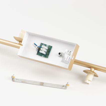 Brilagi - LED Surface-mounted chandelier MILLA 4xG9/3W/230V gold/smoky