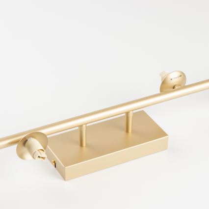 Brilagi - LED Surface-mounted chandelier MILLA 4xG9/3W/230V gold/white