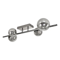 Brilagi - LED Surface-mounted chandelier MILLA 4xG9/3W/230V shiny chrome/smoky