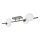 Brilagi - LED Surface-mounted chandelier MILLA 4xG9/3W/230V shiny chrome/white