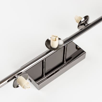 Brilagi - LED Surface-Mounted Chandelier MILLA 7xG9/3W/230V Black Chrome/Gold