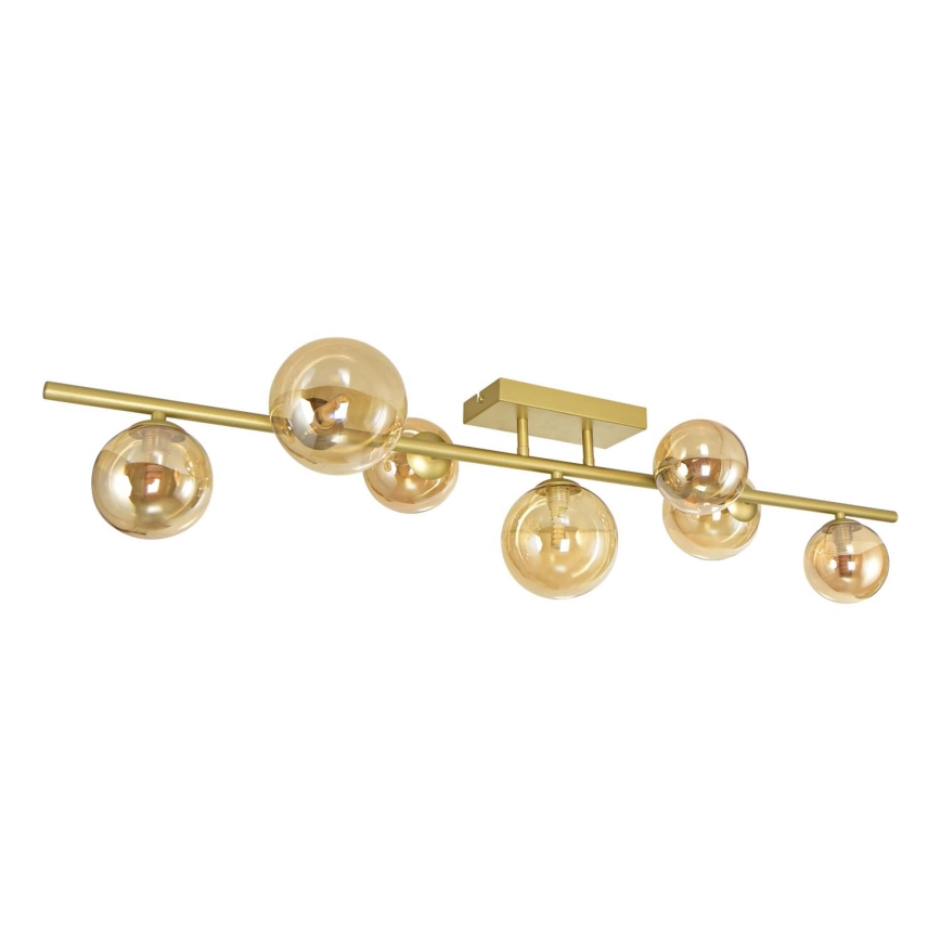 Brilagi - LED Surface-mounted chandelier MILLA 7xG9/3W/230V gold