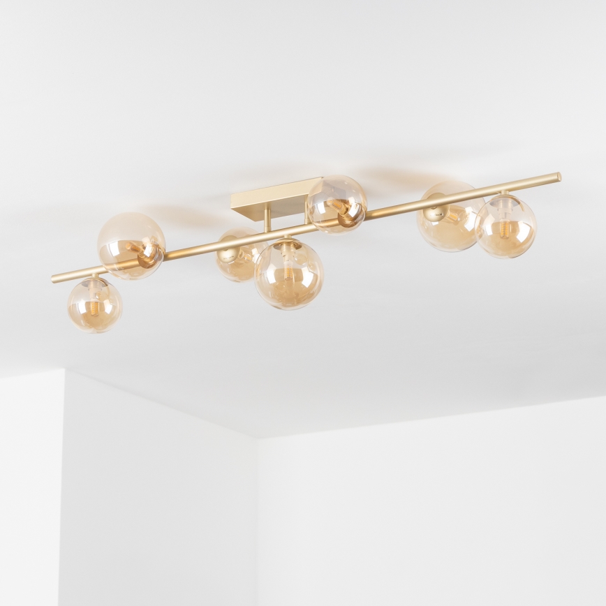 Brilagi - LED Surface-mounted chandelier MILLA 7xG9/3W/230V gold