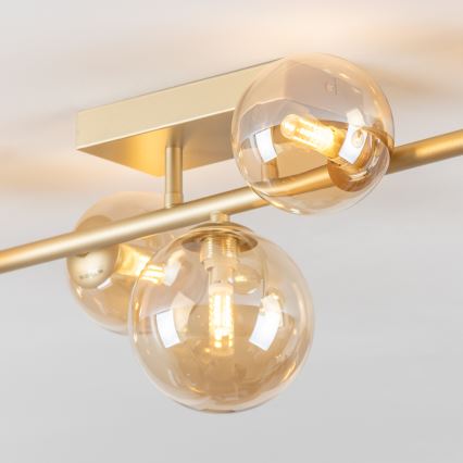 Brilagi - LED Surface-mounted chandelier MILLA 7xG9/3W/230V gold