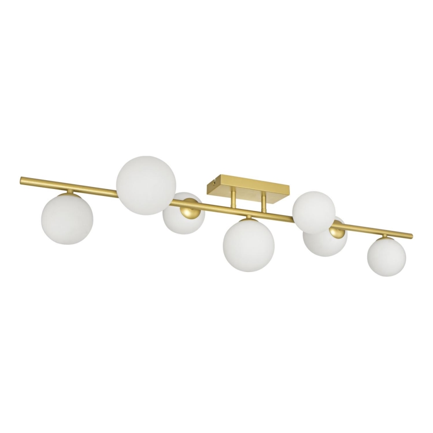Brilagi - LED Surface-mounted chandelier MILLA 7xG9/3W/230V gold/white