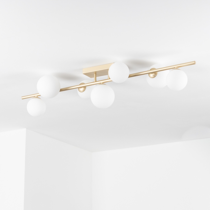 Brilagi - LED Surface-mounted chandelier MILLA 7xG9/3W/230V gold/white