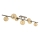 Brilagi - LED Surface-mounted chandelier MILLA 7xG9/3W/230V shiny chrome/gold