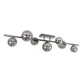 Brilagi - LED Surface-mounted chandelier MILLA 7xG9/3W/230V shiny chrome/smoky