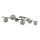 Brilagi - LED Surface-mounted chandelier MILLA 7xG9/3W/230V shiny chrome/smoky