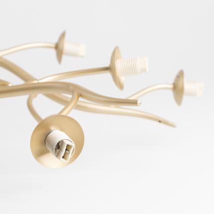 Brilagi - LED Surface-mounted chandelier MISTEL 15xG9/3W/230V gold