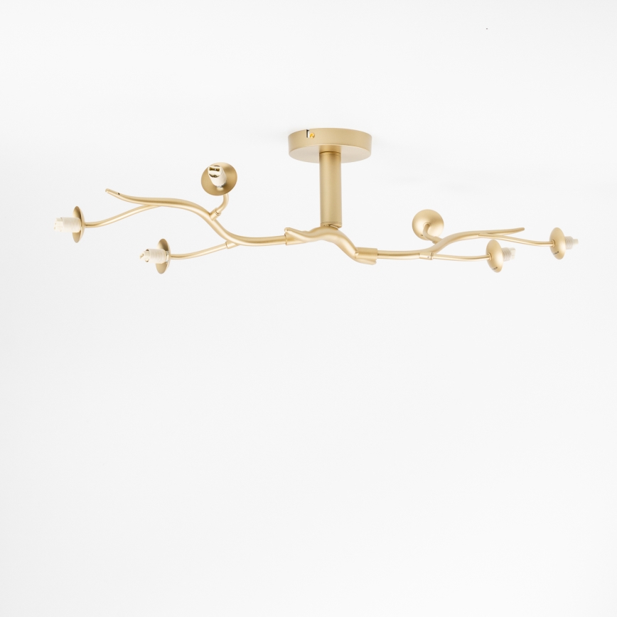 Brilagi - LED Surface-mounted chandelier MISTEL 6xG9/3W/230V gold