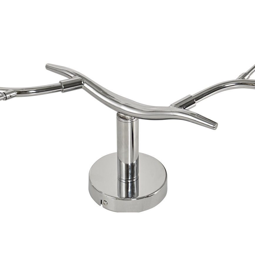 Brilagi - LED Surface-mounted chandelier MISTEL 6xG9/3W/230V shiny chrome/smoky