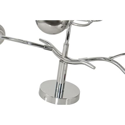 Brilagi - LED Surface-Mounted Chandelier MISTEL 9xG9/3W/230V black chrome/smoked