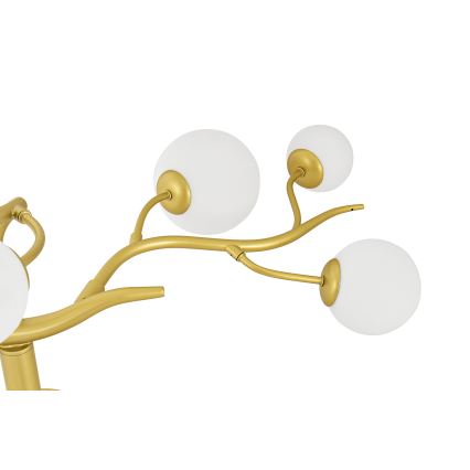 Brilagi - LED Surface-mounted chandelier MISTEL 9xG9/3W/230V gold/white