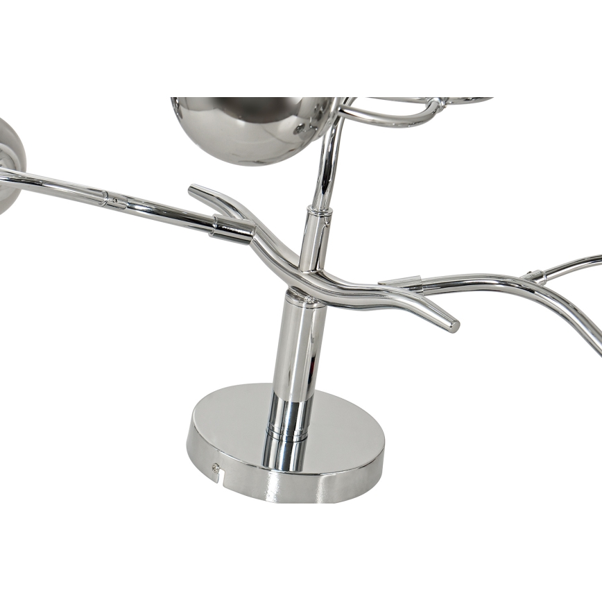 Brilagi - LED Surface-mounted chandelier MISTEL 9xG9/3W/230V shiny chrome/smoky