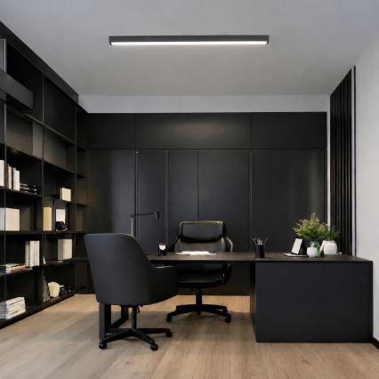 Brilagi - LED Ceiling Surface-Mounted/Suspended Luminaire SYNODICO LED/30W/230V 4000K Anthracite