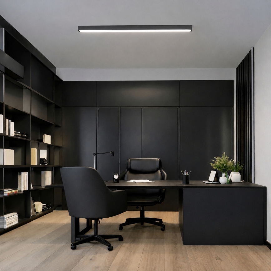 Brilagi - LED Ceiling Surface-Mounted/Suspended Luminaire SYNODICO LED/30W/230V 4000K Anthracite