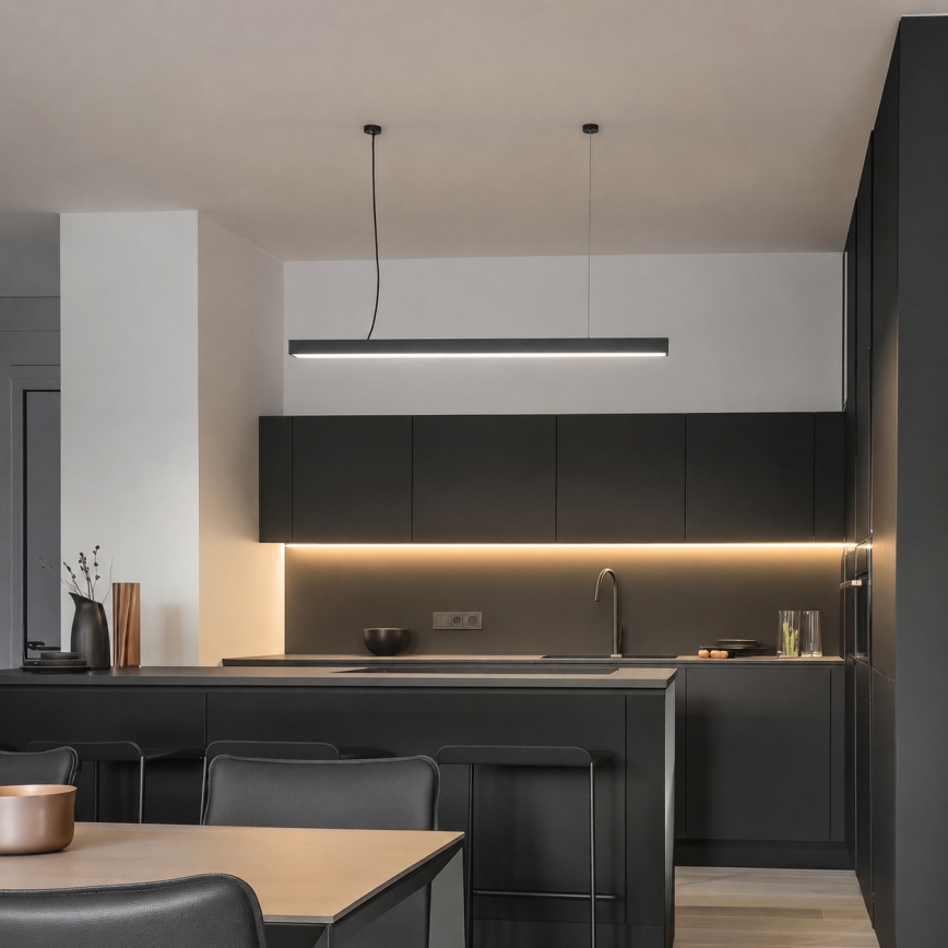 Brilagi - LED Ceiling Surface-Mounted/Suspended Luminaire SYNODICO LED/30W/230V 4000K Anthracite