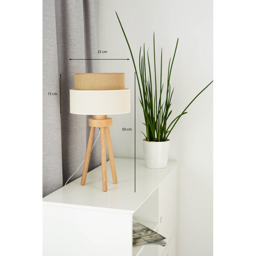 Brilagi - LED Table lamp BOHO STYLE 1xE27/15W/230V