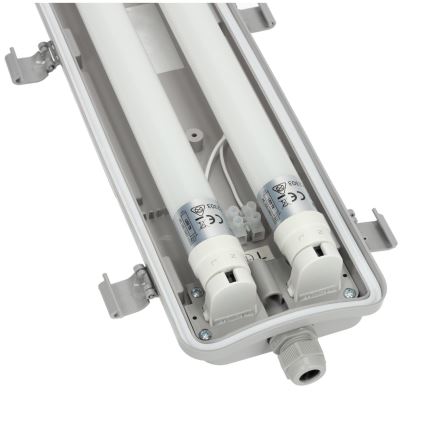 BRILAGI - LED Technical Dustproof Fluorescent Luminaire OPTIMA T8 2xG13/18W/230V 4000K IP65 128 cm