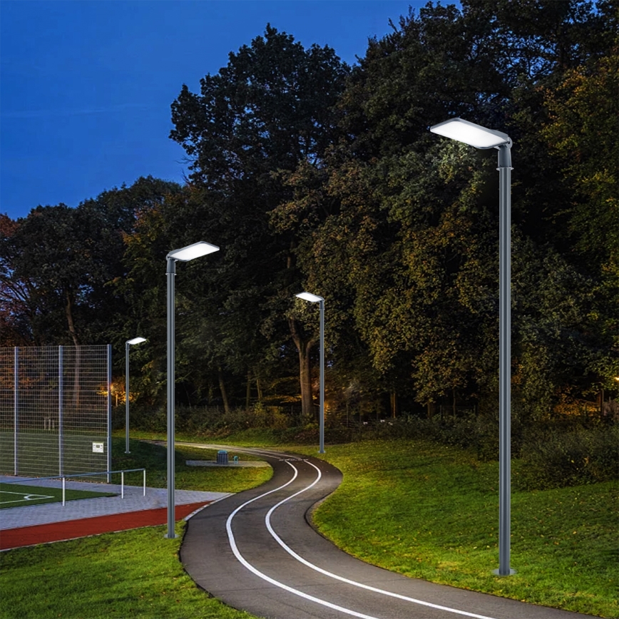 Brilagi - LED outdoor street light with 4 m pole and articulated joint URBANLIGHT LED/200W/230V anthracite IP65