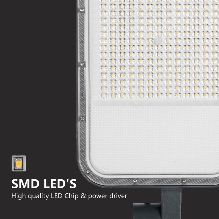 Brilagi - LED outdoor street light with 4 m pole and articulated joint URBANLIGHT LED/200W/230V anthracite IP65
