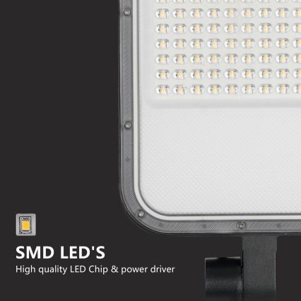 Brilagi - URBANLIGHT LED Outdoor Street Light with Adjustable Joint, 100W/230V, Black, IP65
