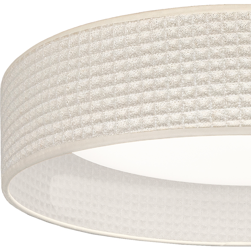 Brilagi - VELVET SIMPLE LED Ceiling Light, LED/24W/230V, 4000K, Ø 45 cm, cream